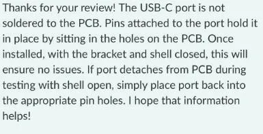 USB-C Port Review Explanation