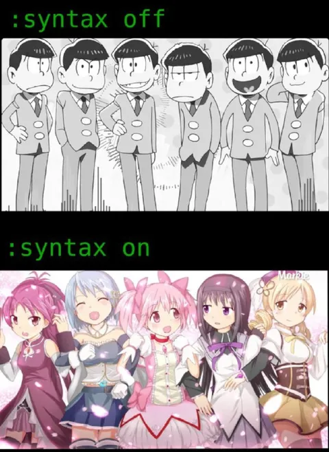 Syntax Off Syntax On