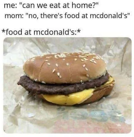 Food at McDonald's