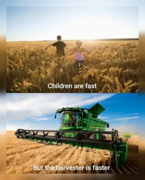 Children Are Fast, Harvester Faster