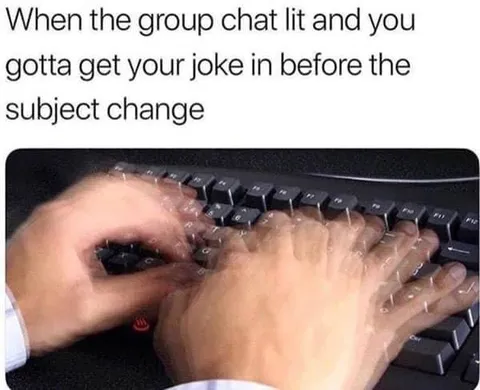 Typing Before the Subject Changes