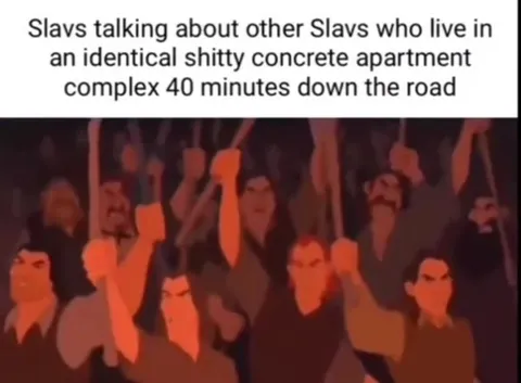 Slavs Discuss Nearby Slavs