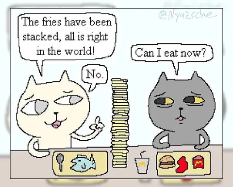 The Fries Have Been Stacked
