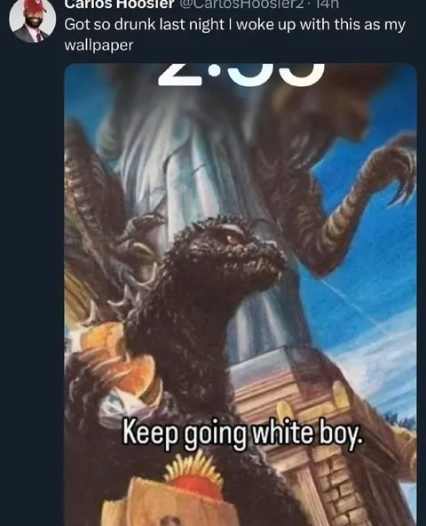 Keep Going White Boy