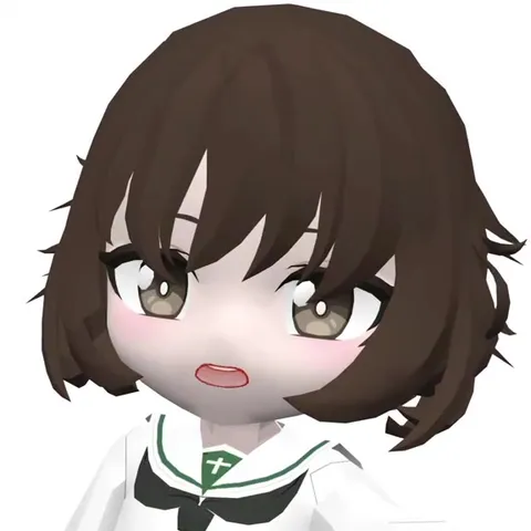 Cewek Anime Menatap Tepung Roti