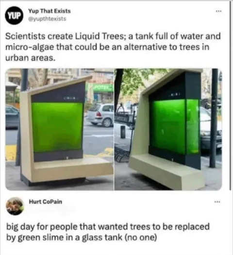 Liquid Trees Green Slime