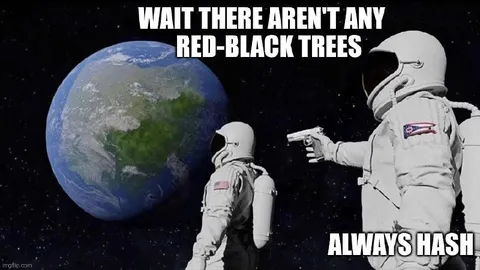 There Aren't Any Red-Black Trees