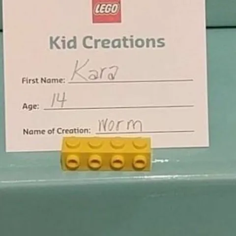 Four-Stud LEGO Creation