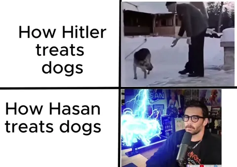 How Hasan Treats Dogs