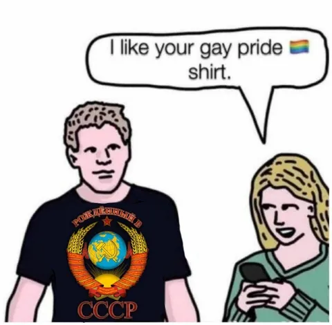 Gay Pride Shirt Compliment