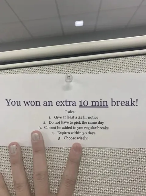 Extra Ten Minute Break
