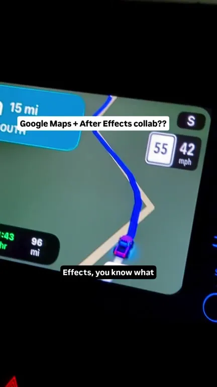 Google Maps After Effects Collab