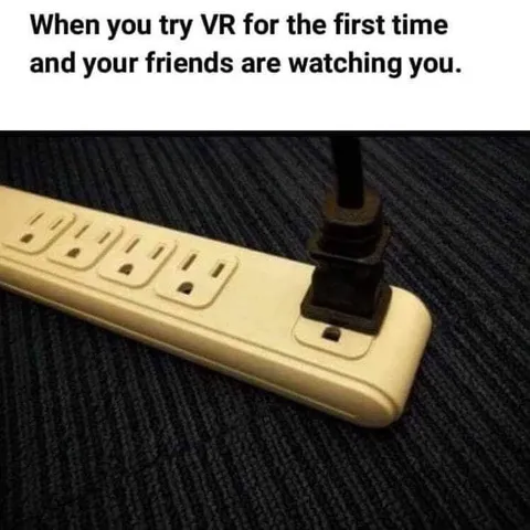 Trying VR for the First Time