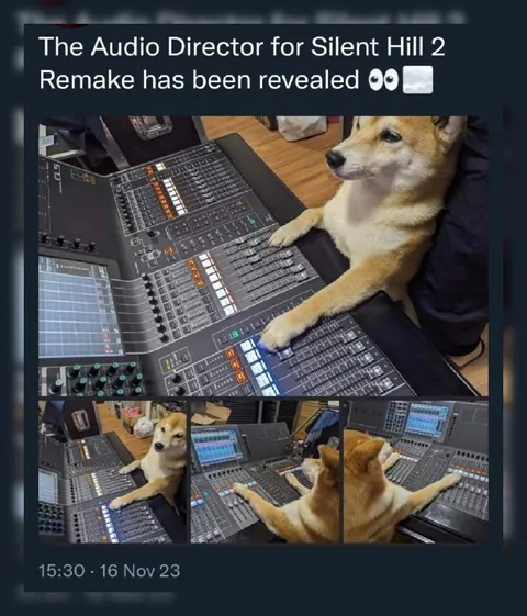 Silent Hill 2 Audio Director Doge