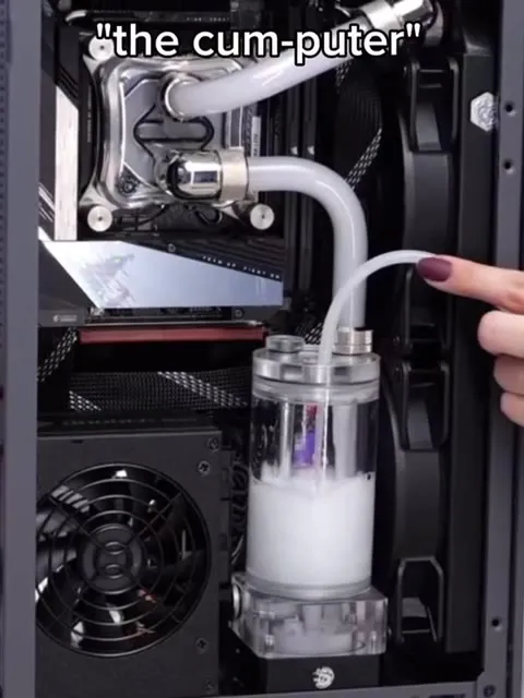 The Cum-puter Water-Cooled PC