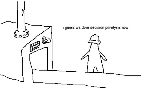 Decision Paralysis at the Control Panel