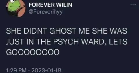 Psych Ward Ghosting Celebration