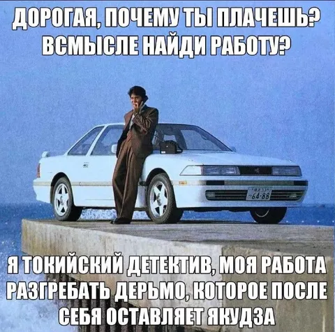 Токийский детектив разгребает дерьмо