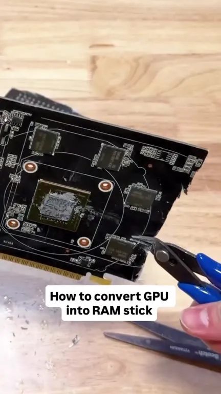 How to Convert a GPU into RAM
