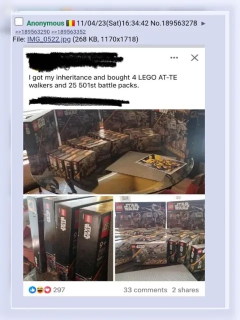 Inherited LEGO AT-TE Army