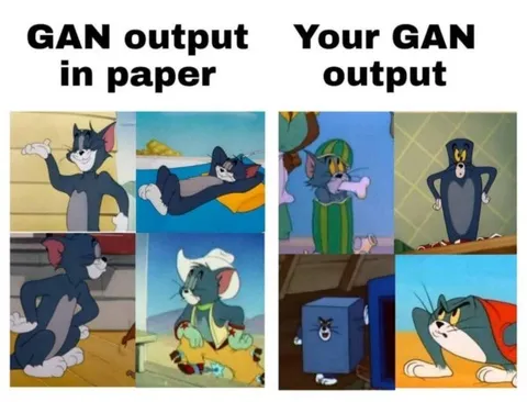 GAN Output Versus Your GAN Output