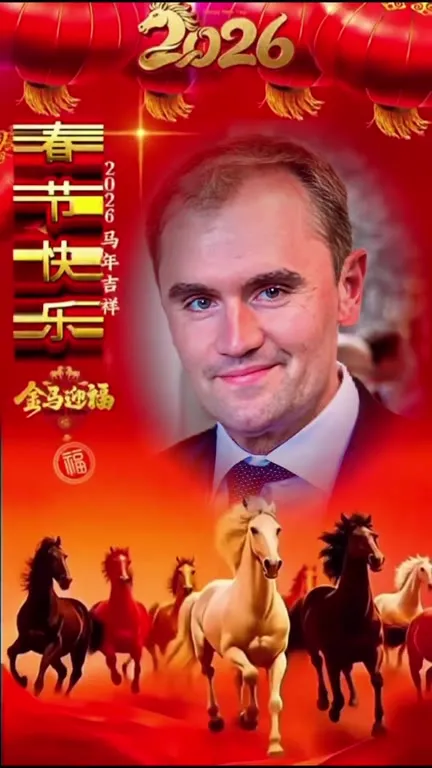 马年春节祝福贺卡