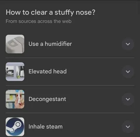 How to Clear a Stuffy Nose
