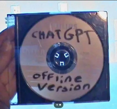 ChatGPT Offline Version Disc