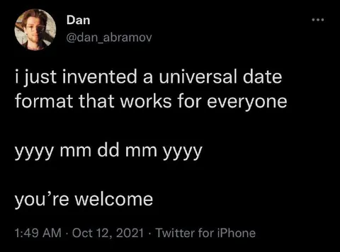 Universal Date Format