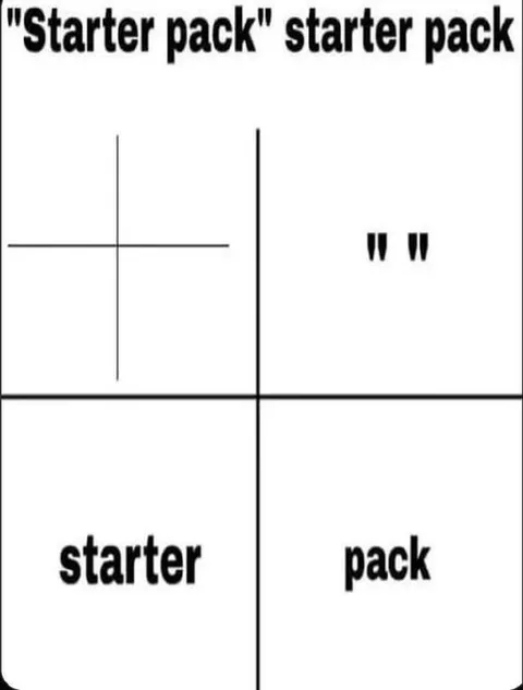 Starter Pack Starter Pack