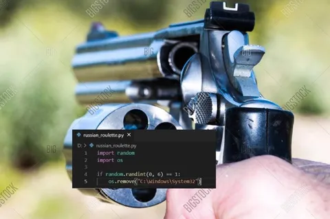 Russian Roulette Python Script
