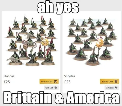 Ah yes, Britain & America