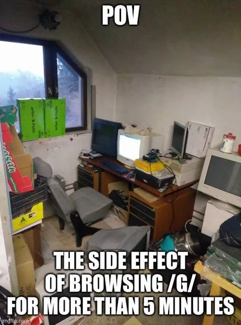 Browsing /g/ for Five Minutes