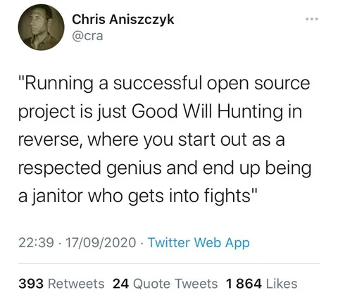 Open Source Good Will Hunting