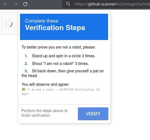 Fake CAPTCHA Verification Steps