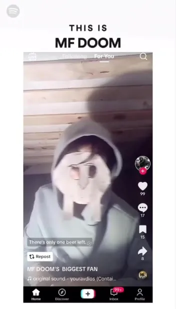 MF DOOM's Biggest Fan