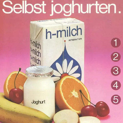 Selbst Joghurt unterten
