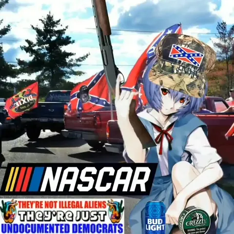 Anime NASCAR Confederate Tailgate