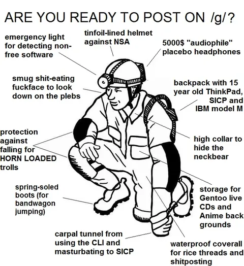 Are You Ready to Post on /g/?