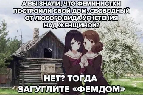 Феминистки построили свободный дом