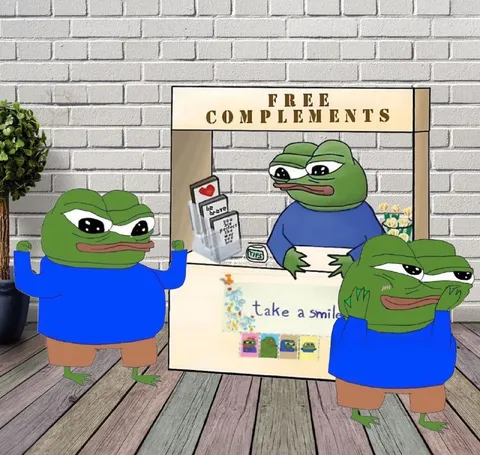 Pepe at the Free Complements Stand