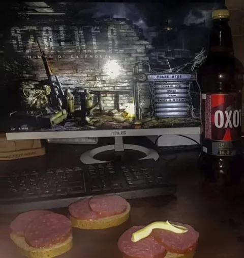 Сталкер, бутерброды и пиво