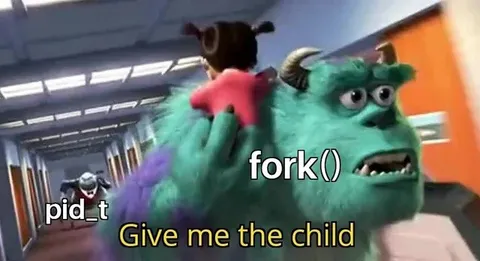 Give me the child fork()