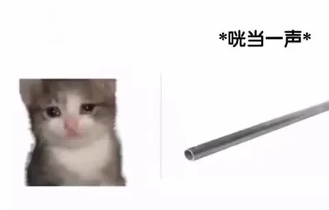 今天我吃了一个咣当