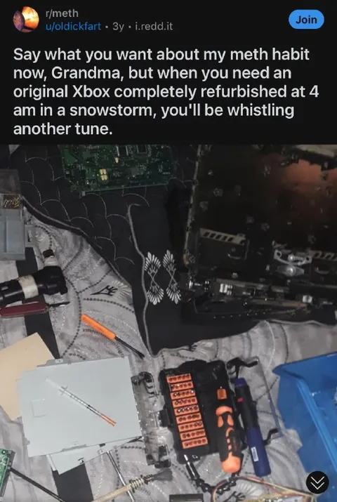 Meth Habit Xbox Repair