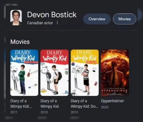 Devon Bostick Movie Evolution