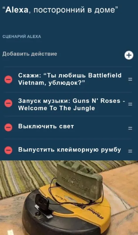 Алекса, посторонний в доме