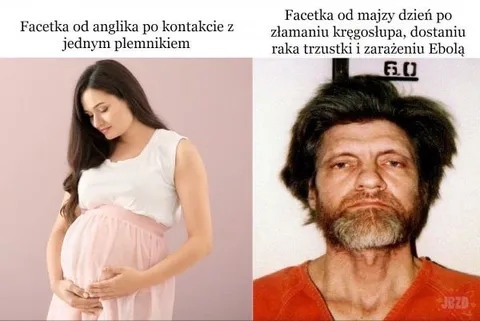 Facetka po kontakcie z plemnikiem