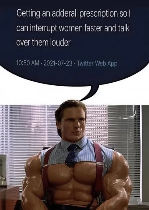 Adderall Prescription Patrick Bateman