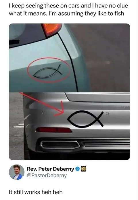 Car Fish Symbols Explained